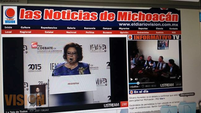 Maria de la Luz Nuñez Ramos convoca a la rebeldia a travez del voto