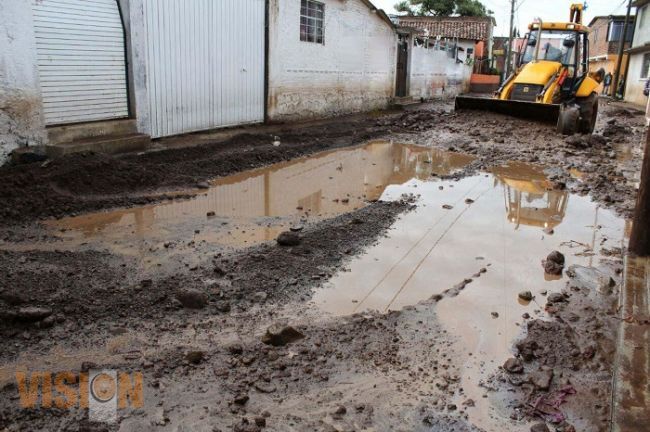 Brindan atención de afectaciones en Contepec