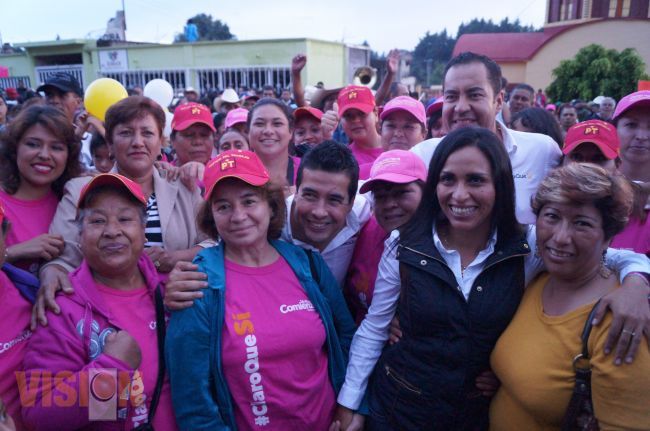 Habitantes de Curungueo respaldan su apoyo hacia Carlos Paredes
