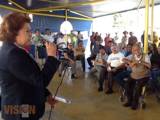 En su credencial esta la solución a la problemática de Michoacán: María de la Luz
