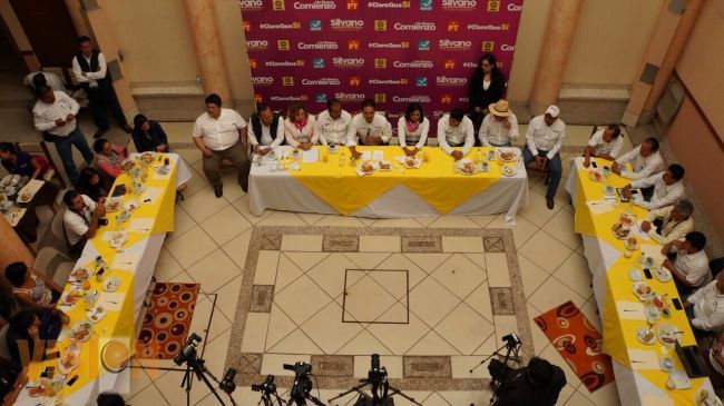 Último cierre de campaña de Silvano será en la capital