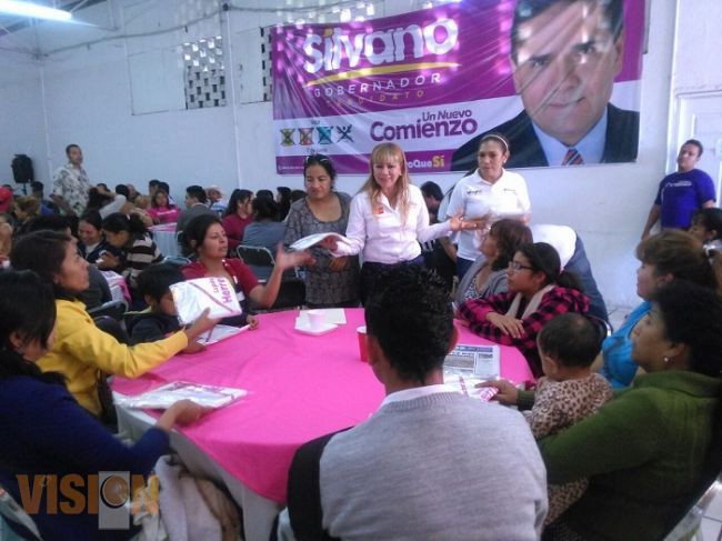 Con nuestro voto, defenderemos el nuevo comienzo de Michoacán: Lupita Herrera