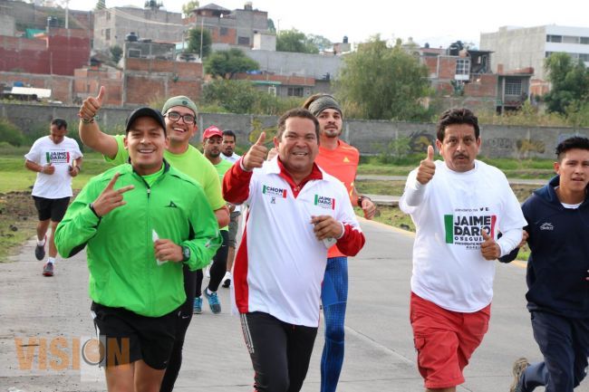 Mejoraremos los espacios deportivos: Jaime Darío