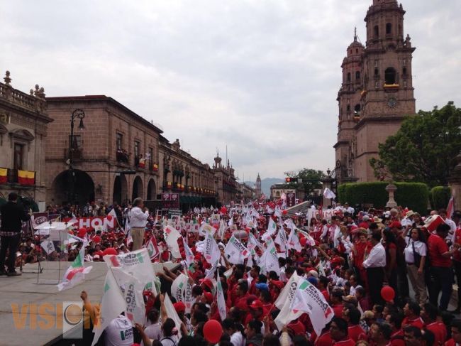 Morelia le dará el triunfo al PRI: Jaime Darío Oseguera