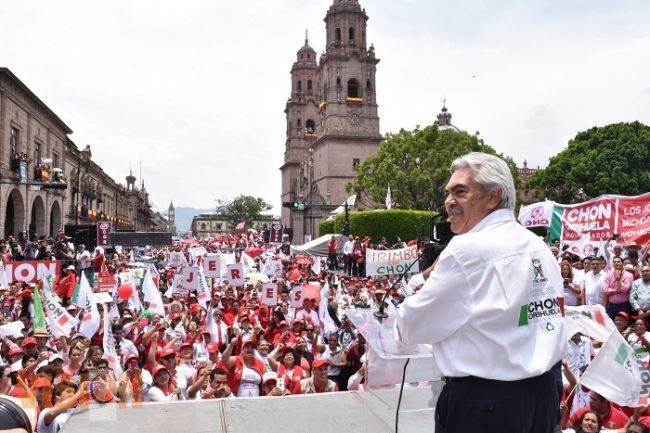 Trabajo decidido de los sectores y organizaciones priístas a favor de Chon