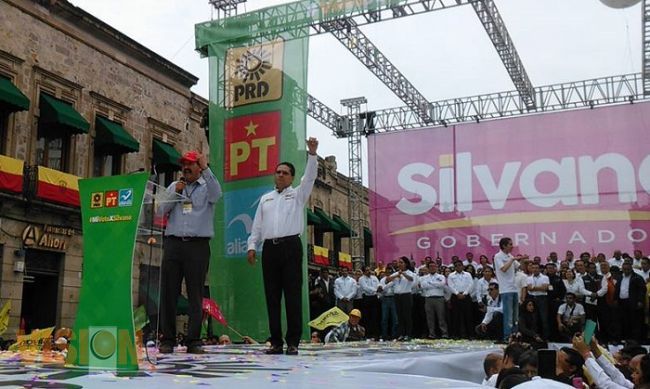 Silvano representa al gobierno de la paz, tranquilidad y economía estable: PT