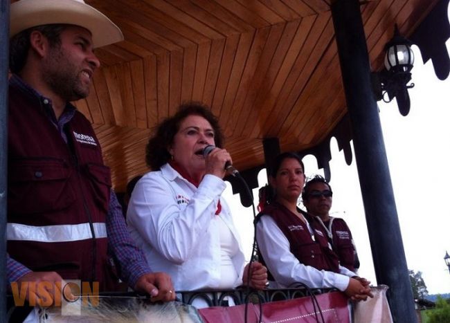 María de la Luz cierra campaña mañana lunes, la acompaña AMLO