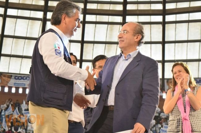 Nacho Alvarado es garantía de que será un excelente alcalde: Felipe Calderón