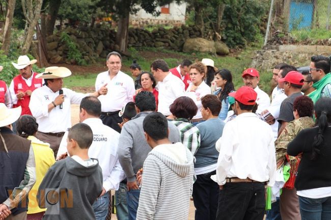 Recorre Jaime Darío todas las tenencias de Morelia; compromete importantes acciones