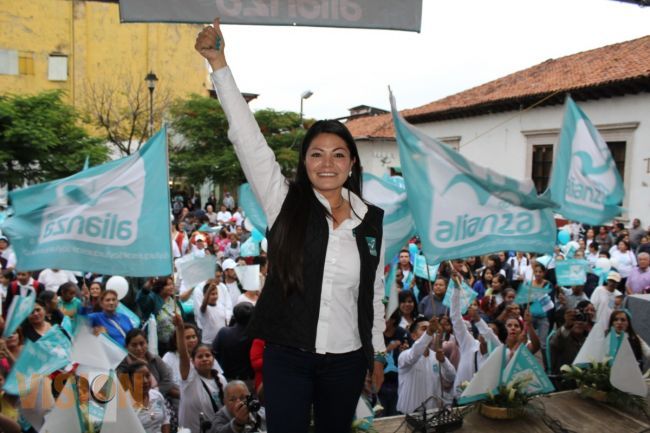 ¿Cansado de los partidos tradicionales? ¡Vota por Nueva Alianza!: Araceli Moraila