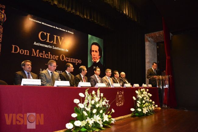 Debemos asumir y proyectar el legado de Melchor Ocampo: González Vidal