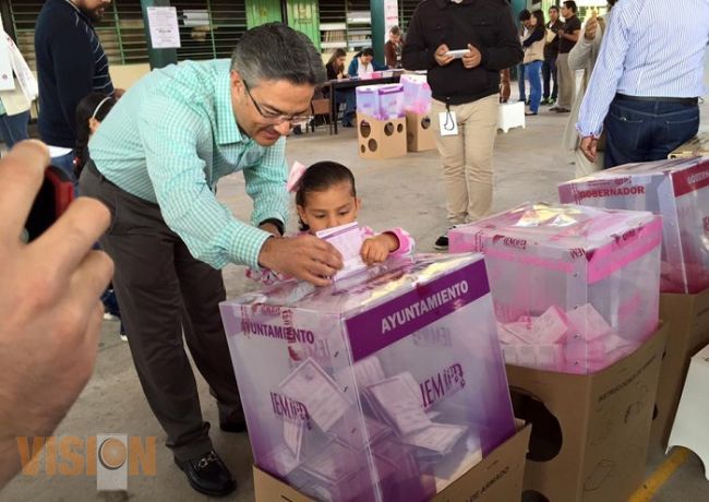 Sin mayores incidentes trascurre las primeras horas de votación en Morelia: Salvador Abud