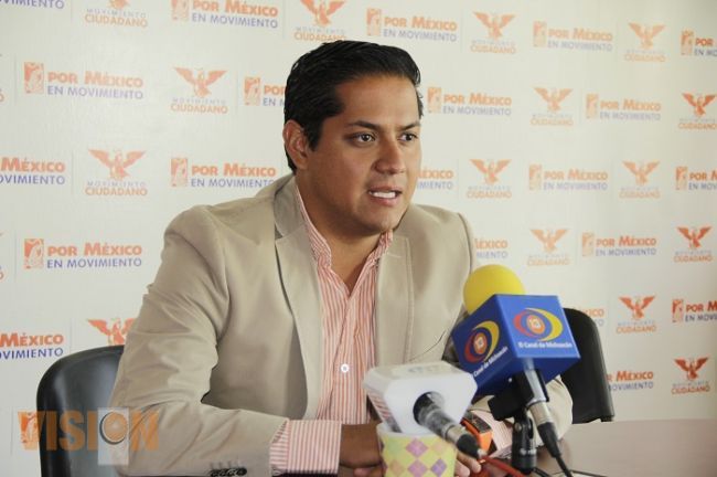 Movimiento Ciudadano denunciará a PRI, PAN y PRD por rebasar topes de gastos de campaña
