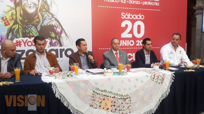 Anuncian el espectáculo nocturno 
