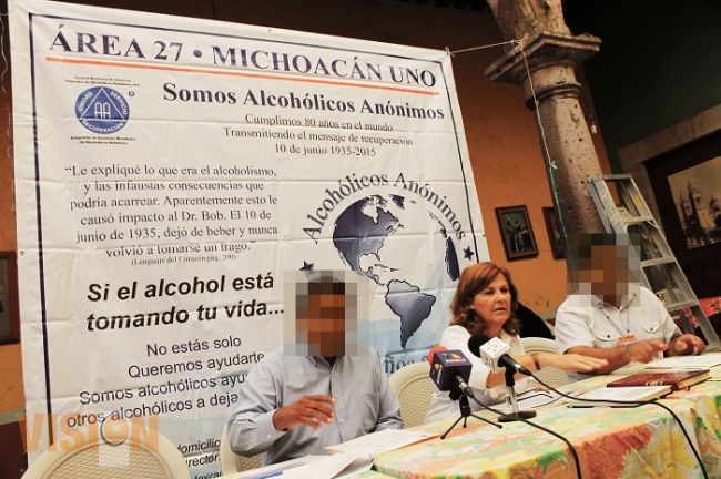Alcohóliscos Anónimos festejan sus 80 años de vida 
