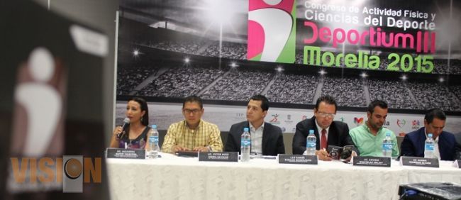 Anuncia Ayuntamiento moreliano la tercera edición de “Deportium”
