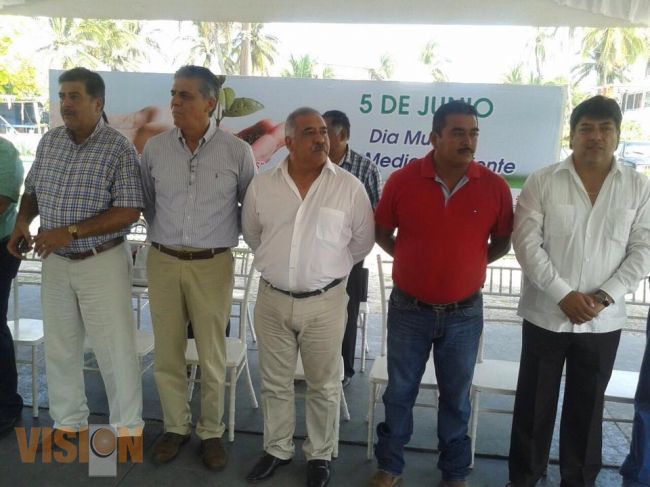Realizan varias actividades en la Costa Michoacana con motivo del Día Mundial del Medio Ambiente 