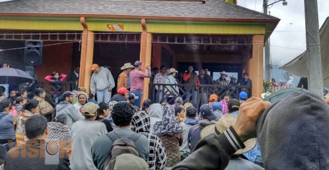 El conflicto en Nahuatzen  sigue sin acuerdo; tregua