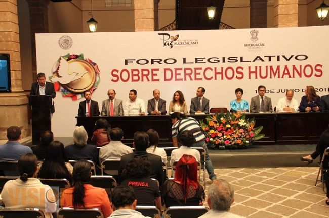 Inauguran diputados, “Foro legislativo sobre Derechos Humanos”