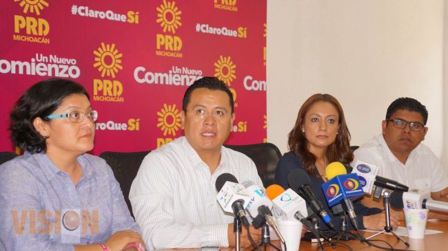 No tenemos preocupación por queja del PRI para quitar candidatura de Silvano: PRD 