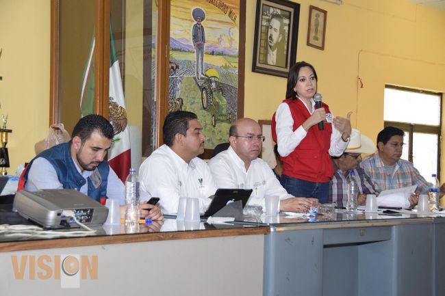 Sostiene reunión Dif Michoacán en Tanhuato para erradicar el trabajo infantil 