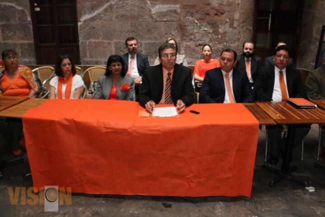 Presentan Planilla Naranja en el SPUM, la encabeza Gaudencio Anaya