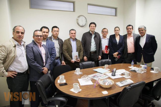Alfonso Martínez y Fucidim definen acciones para el desarrollo de Morelia