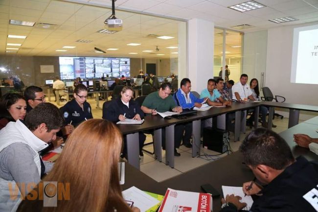 Seguridad Pública realiza reunión de trabajo con representantes de tenencias