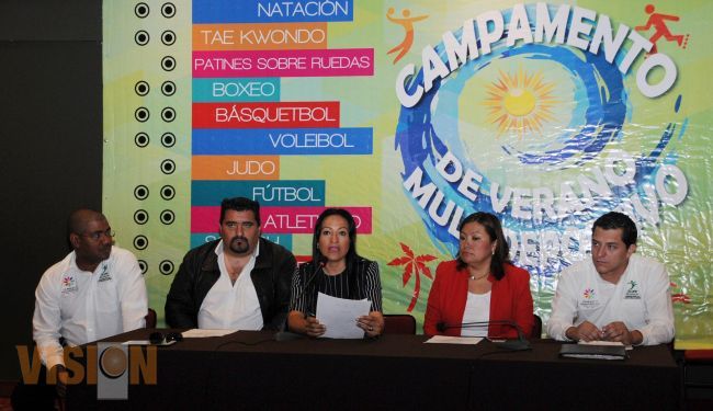 Presenta Cecufid el campamento de verano multideportivo 2015
