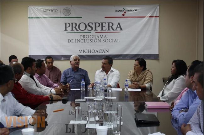 Michoacán es el estado con mayor dispersión de recursos, beneficia Prospera a 354 familias 
