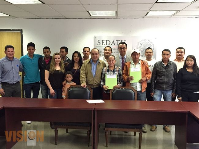 La SEDATU entregó más de 8 millones de pesos en apoyos para jóvenes en comunidades rurales
