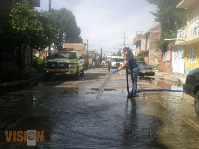 Prioridad, trabajos en el dren  Carlos Salazar: Ayuntamiento