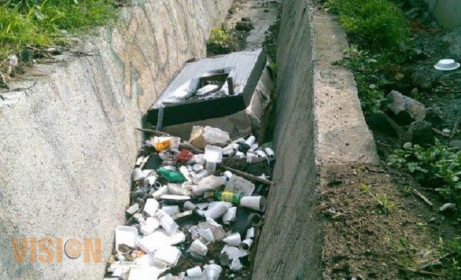 Basura, riesgo para inundaciones