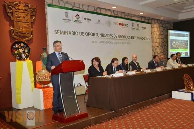 Morelia, abierta a la vinculación   para negocios mundiales: Abud