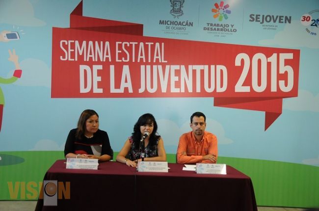 Anuncian la Semana de la Juventud 2015