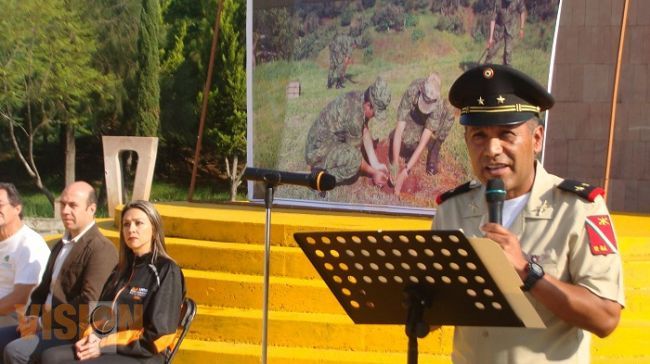 Se suma la XXI Zona Militar al Programa de Reforestación 2015 
