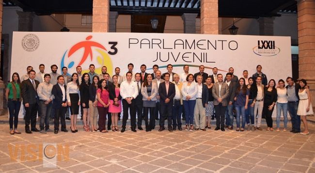 Impulsar la participación juvenil en el ámbito político, objetivo del 3er Parlamento Juvenil 