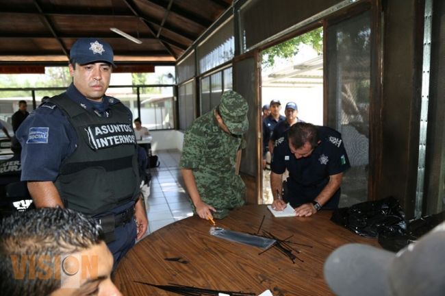 Arranca SSP Michoacán proceso de depuración y reordenamiento de la Unidad de Fuerza Rural