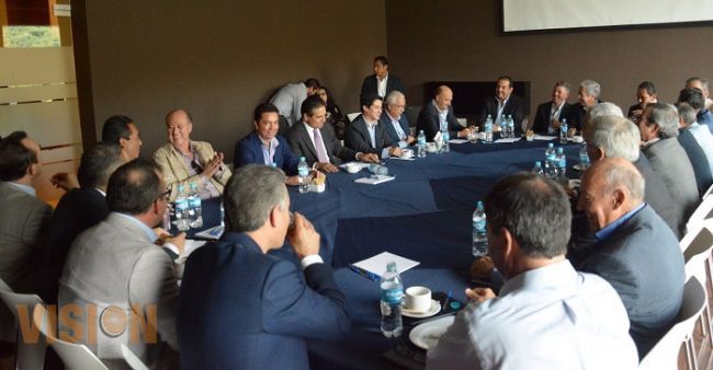 Respalda el Consejo Michoacano de Hombres de Negocios al Gobernador electo Silvano Aureoles