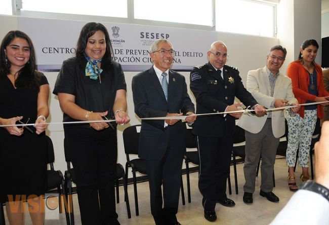 Inaugura Salvador Jara el Centro Estatal de Prevención del Delito y Participación Ciudadana