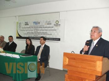 Inicia PGJ capacitación en el nuevo Modelo de Justicia Penal
