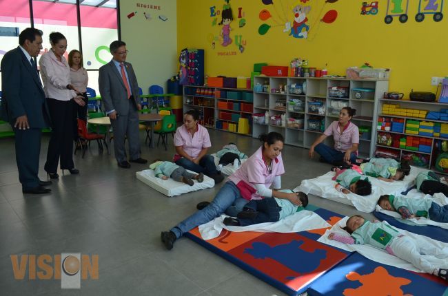 Estancias infantiles, la acción más noble del gobierno: Abud
