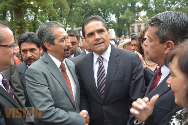 Acuerdan próxima reunión el rector de la UMSNH y Silvano Aureoles