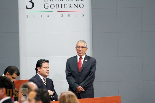 Asiste Salvador Jara a Tercer Informe del presidente Enrique Peña‏