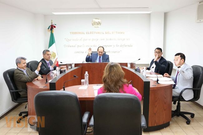 TEEM determina sancionar al PRD por colocación de propaganda en Santa Ana Maya 