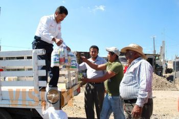 Continúan apoyos a damnificados de la José Vasconcelos