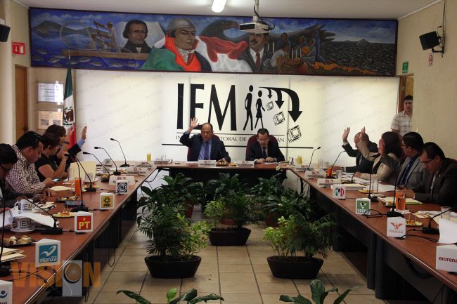 Se aprueba calendario electoral y de prerrogativas para proceso extraordinario 