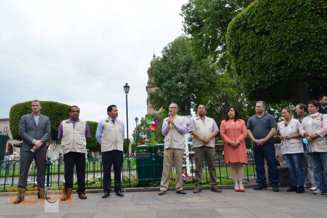 Ayuntamiento de Morelia arranca campaña “Si es tu chicle, pégalo aquí”