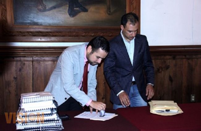 Recibe Congreso del Estado, Paquete fiscal 2016 