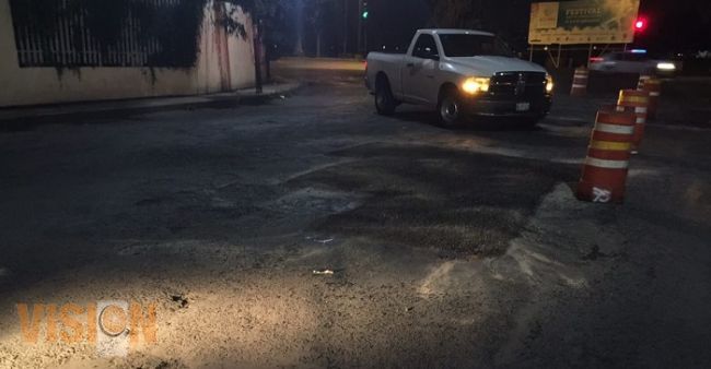 Trabajos de bacheo en Morelia serán en horarios nocturnos